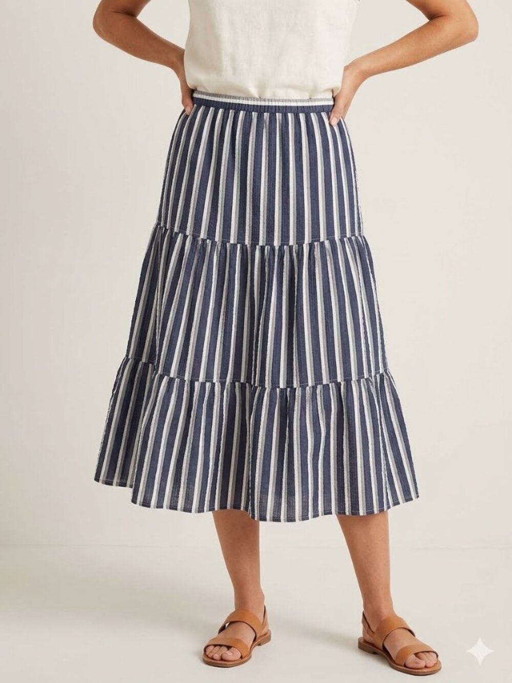 Cloth & Stone midi skirt, size S